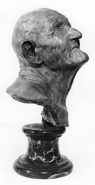 Testa di vecchio (scultura) by Reni Guido (sec. XVII) 